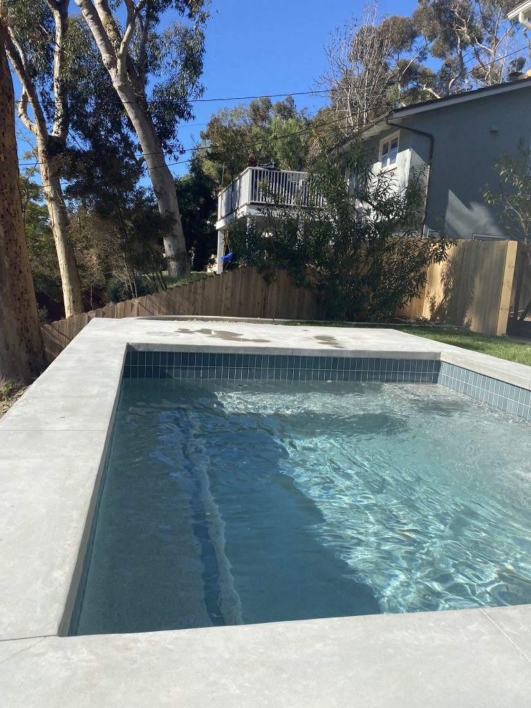waterline tile pool renovation