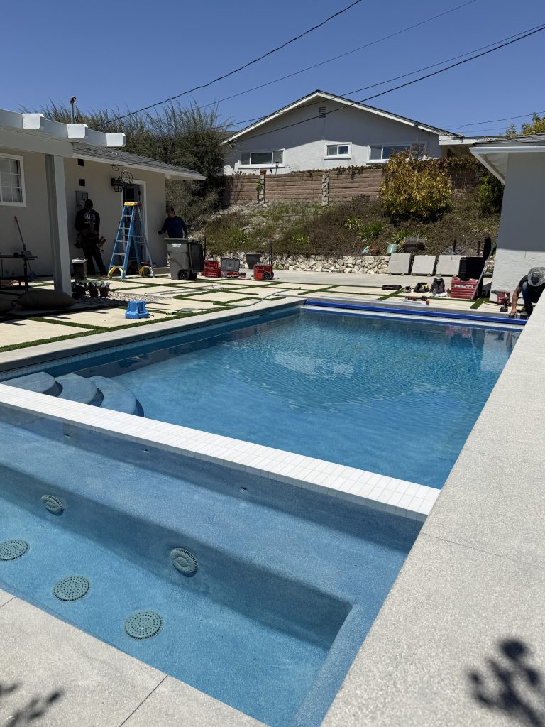 Pool with Spa