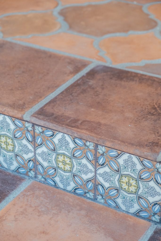fire clay tile install by rosewood landscape inc 